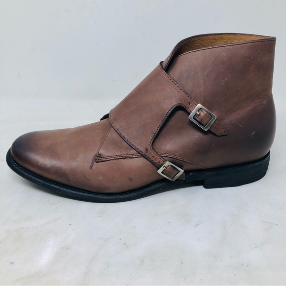 Like New J. D. Fisk Double Monk Strap Boots - Picture 3 of 11